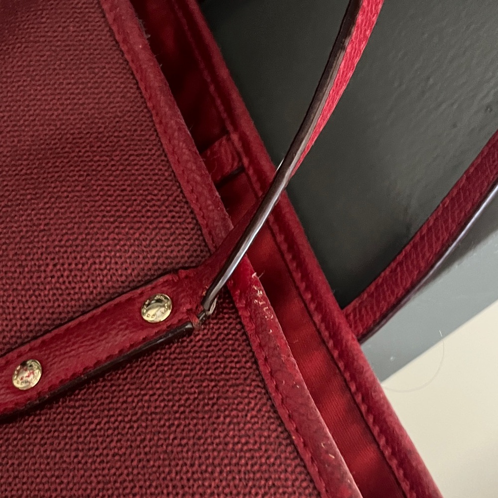 Coach Cherry Red Tote Bag - Picture 8 of 8
